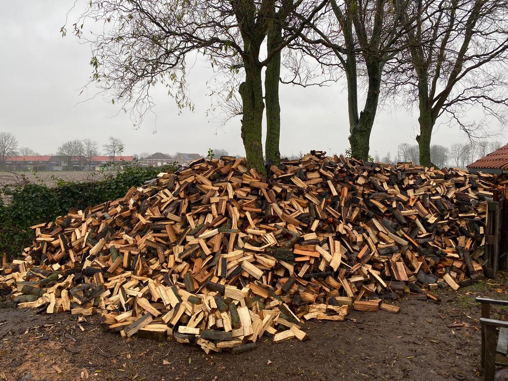 Haardhout voor as winter, Minder dan 3 m³, Ophalen of Verzenden