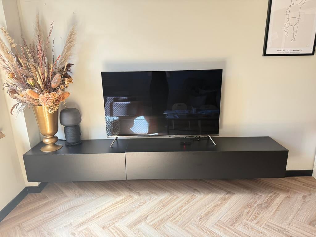 Tv meubel, Ophalen, Gebruikt, 150 tot 200 cm, Minder dan 100 cm