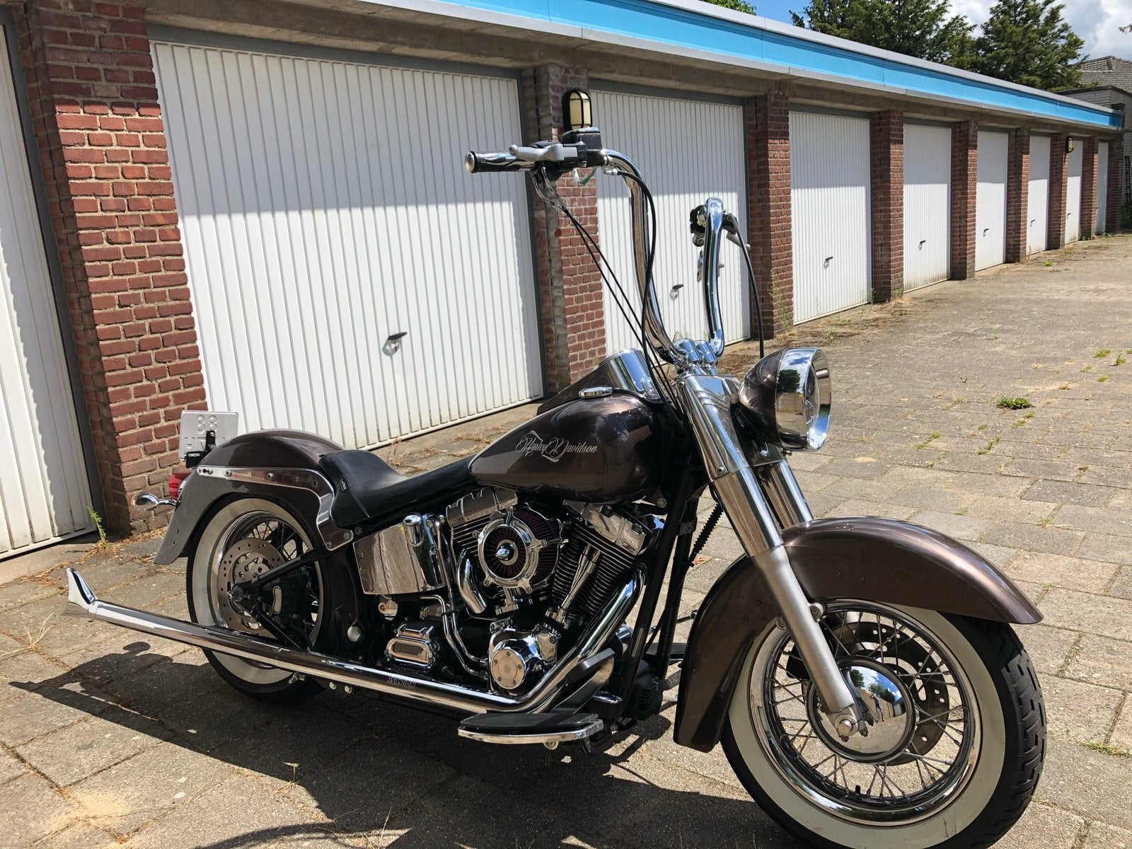 Harley-Davidson Heritage 1450cc 2006 Mexican cholo-style, Motoren, Motoren | Harley-Davidson, Particulier, Chopper