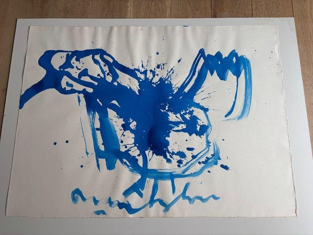 Blauwe Kip Anton Heyboer, Ophalen of Verzenden