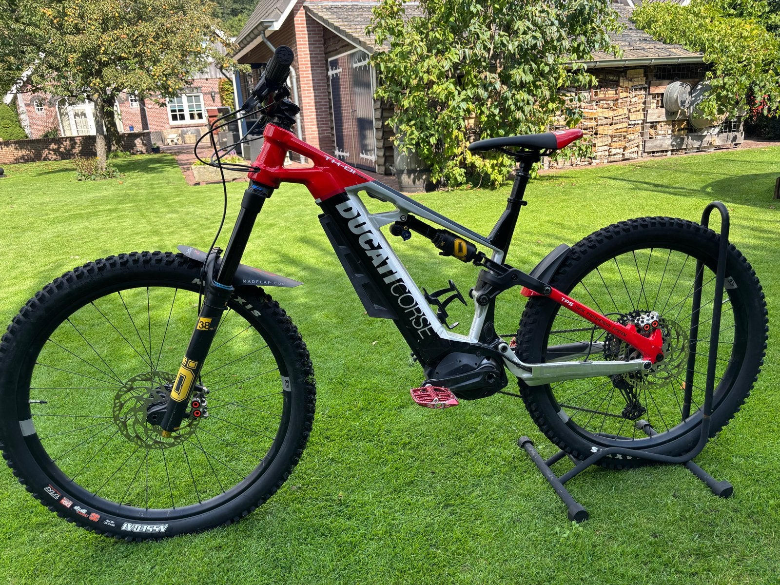 Ducati Thok TK-01RR E-MTB - Zo goed als nieuw, Epowerxperience, Braak 30, Schijfrem, 53 tot 57 cm