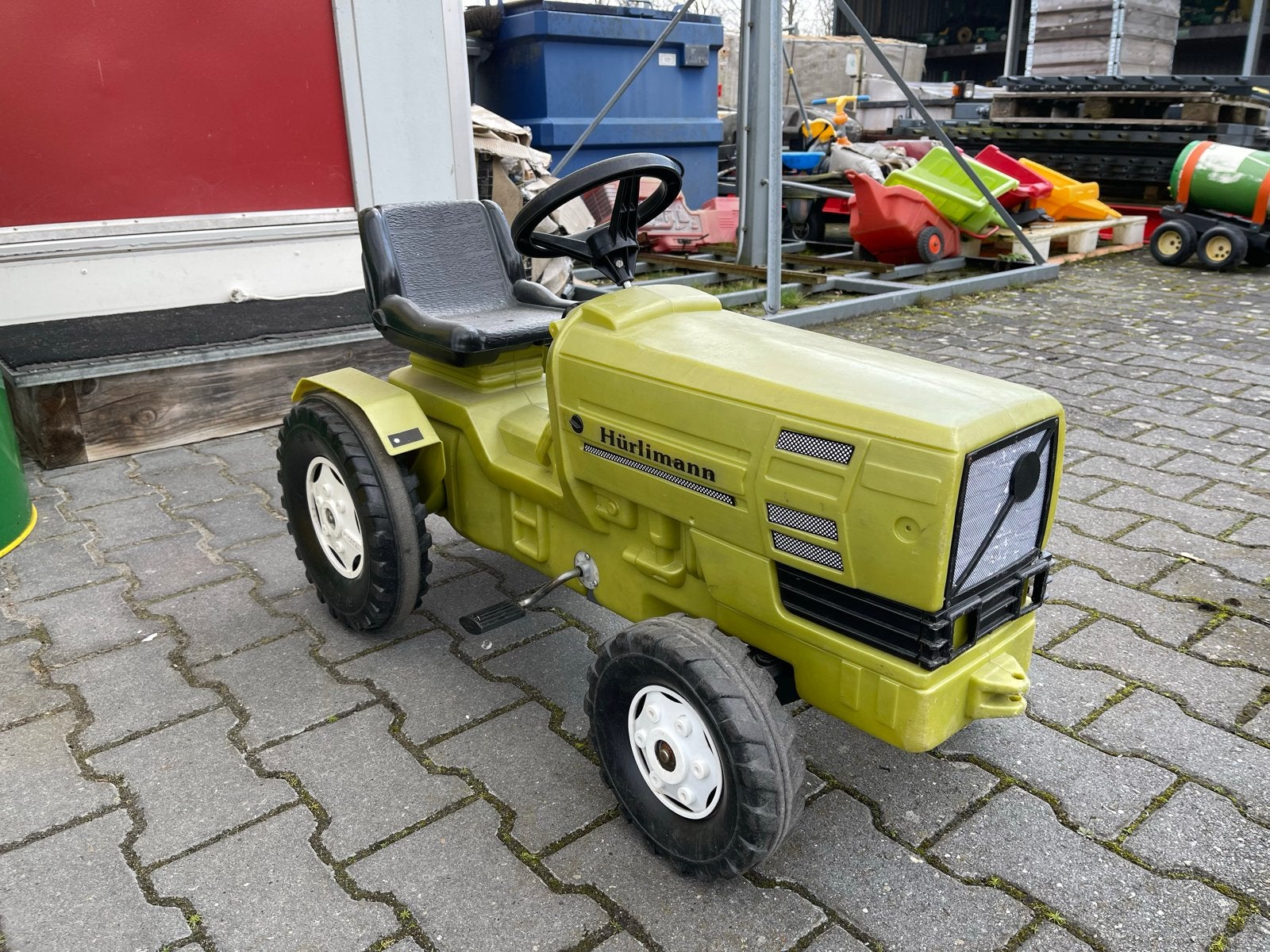 Hurlimann traptrekker Rolly Toys - Voor de liefhebber, Ophalen of Verzenden, Gebruikt, Trapvoertuig