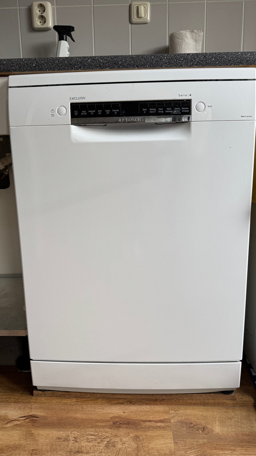Bosch SMS4HBW00N Serie 4 Vrijstaande Vaatwasser met Wifi, Witgoed en Apparatuur, Ophalen, 60 cm of meer, Minder dan 10 liter, Zo goed als nieuw