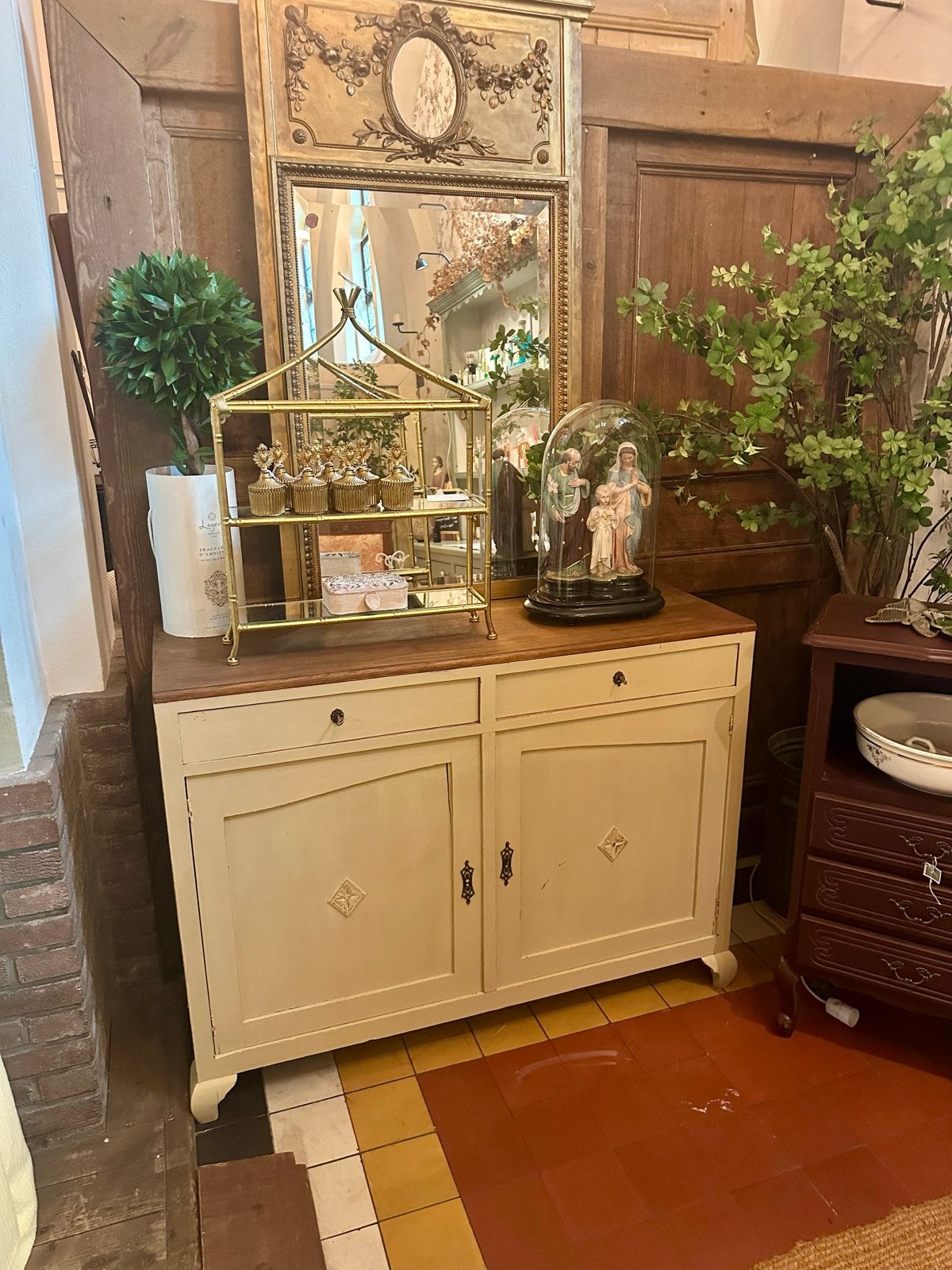 Leuke baby commode dressoir keuken kast geel IL Fienile, Ophalen, Gebruikt, IL Fienile, 100 tot 150 cm