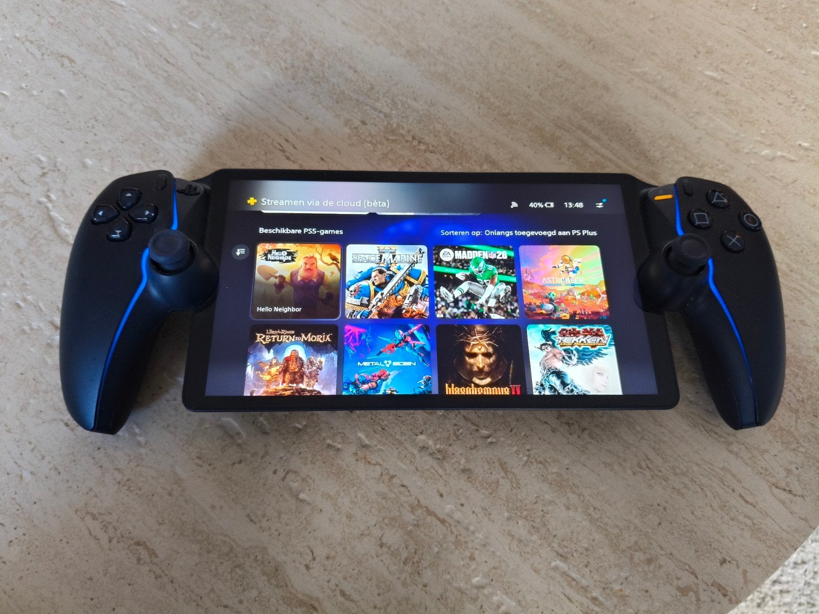 Sony PlayStation Portal, Ophalen, Zo goed als nieuw