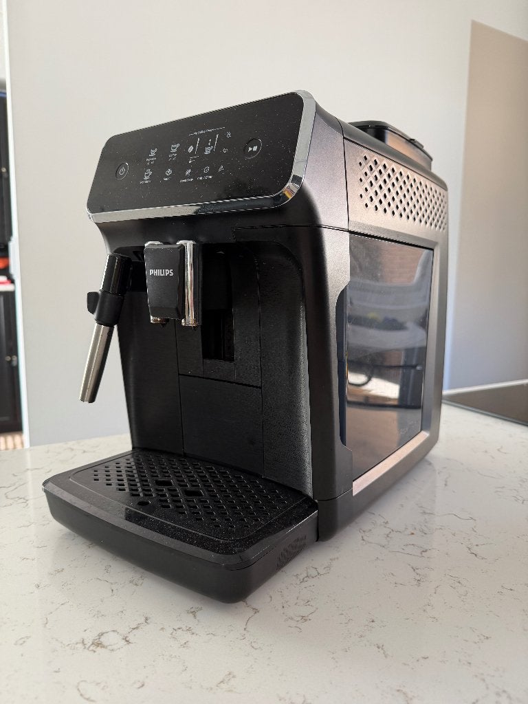 Philips Espressomachine (automatische maling), Witgoed en Apparatuur, Koffiezetapparaten, Gebruikt, Gemalen koffie, Koffiebonen