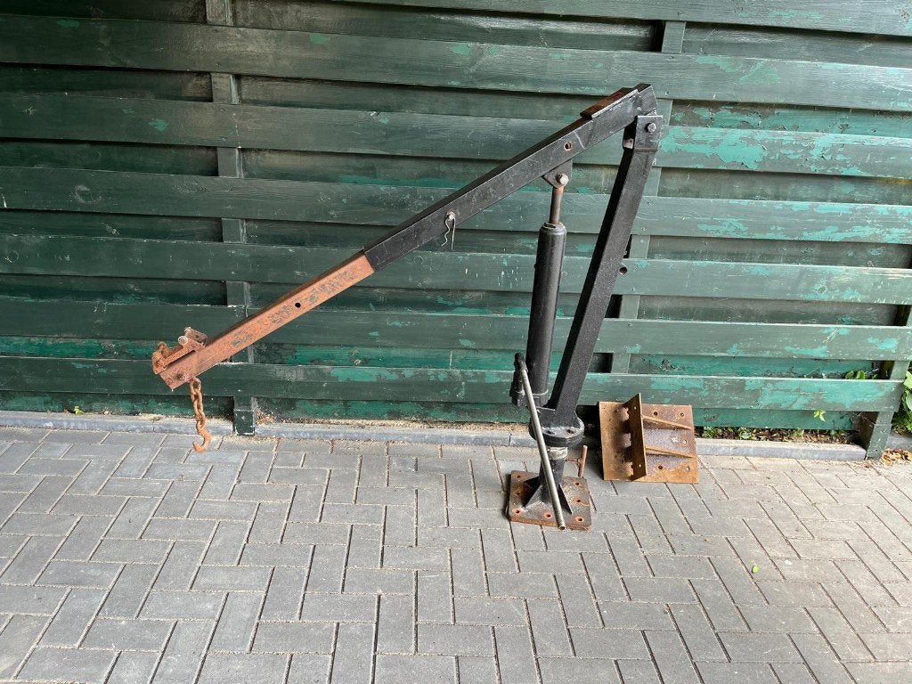 Laadkraan, Ophalen, Gebruikt