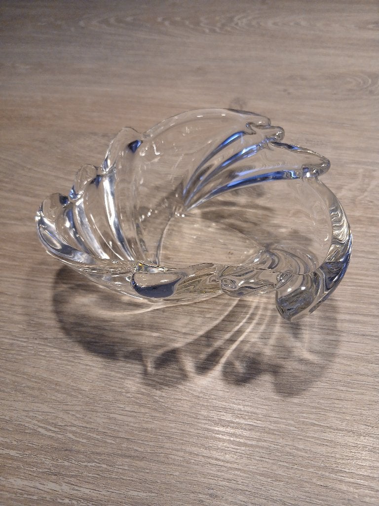 Schaal driehoek, Ophalen of Verzenden, Zo goed als nieuw, Overige vormen, Glas