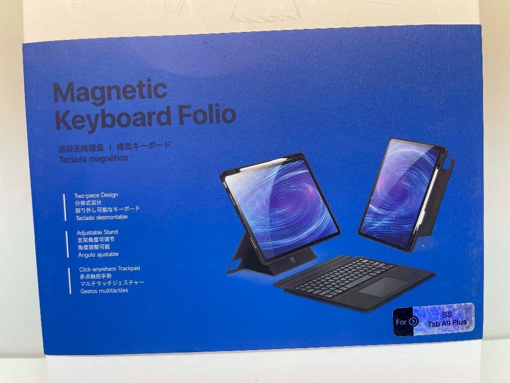 magnetische toetsenbordhoes - Samsung Galaxy Tab A9 Plus 11", Dux Ducis, N, N, 11 inch