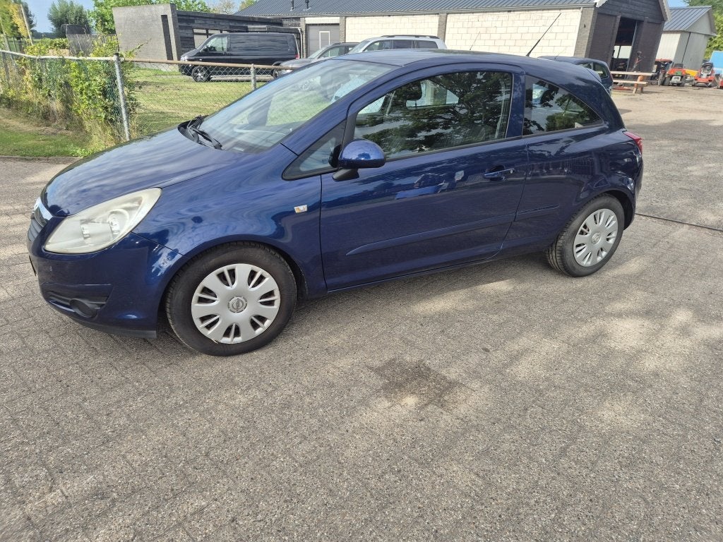 Opel Corsa geen apk 1.3 CDTi Business (bj 2007), Auto's, Gebruikt, 4 cilinders, Blauw, Origineel Nederlands