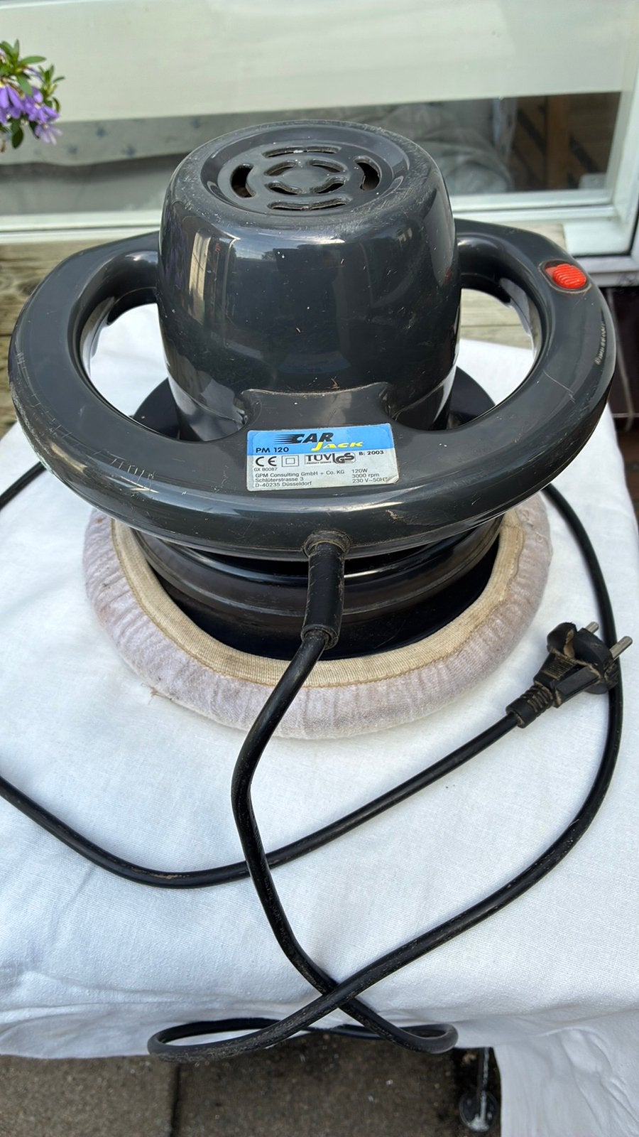 Car Jack auto poets machine, Ophalen of Verzenden