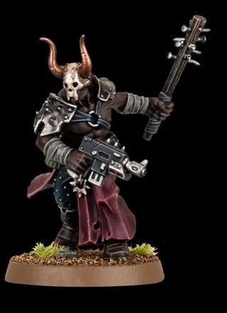 1 Chaos cultist on sprue 40k, Ophalen of Verzenden, Zo goed als nieuw, Warhammer 40000, Figuurtje(s)