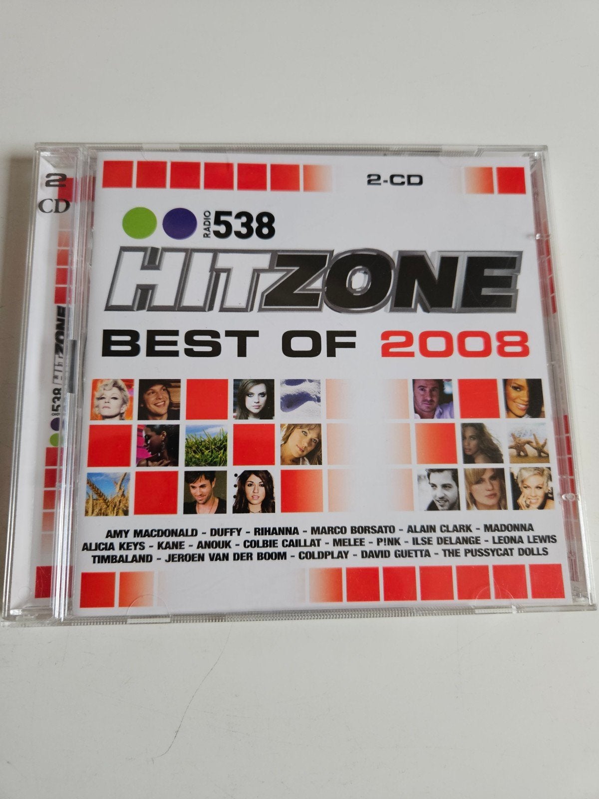 Radio 538 Hitzone Best Of 2008 - 2-CD, Ophalen of Verzenden, Zo goed als nieuw, Verzamelalbum, Inclusief doosje