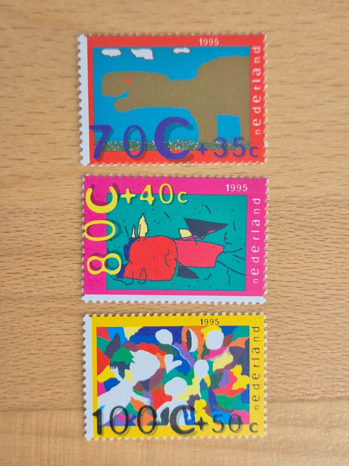 Nederland 1995 kinderpostzegels, Postzegels en Munten, Postzegels | Nederland, Ophalen of Verzenden, Na 1940, Postfris