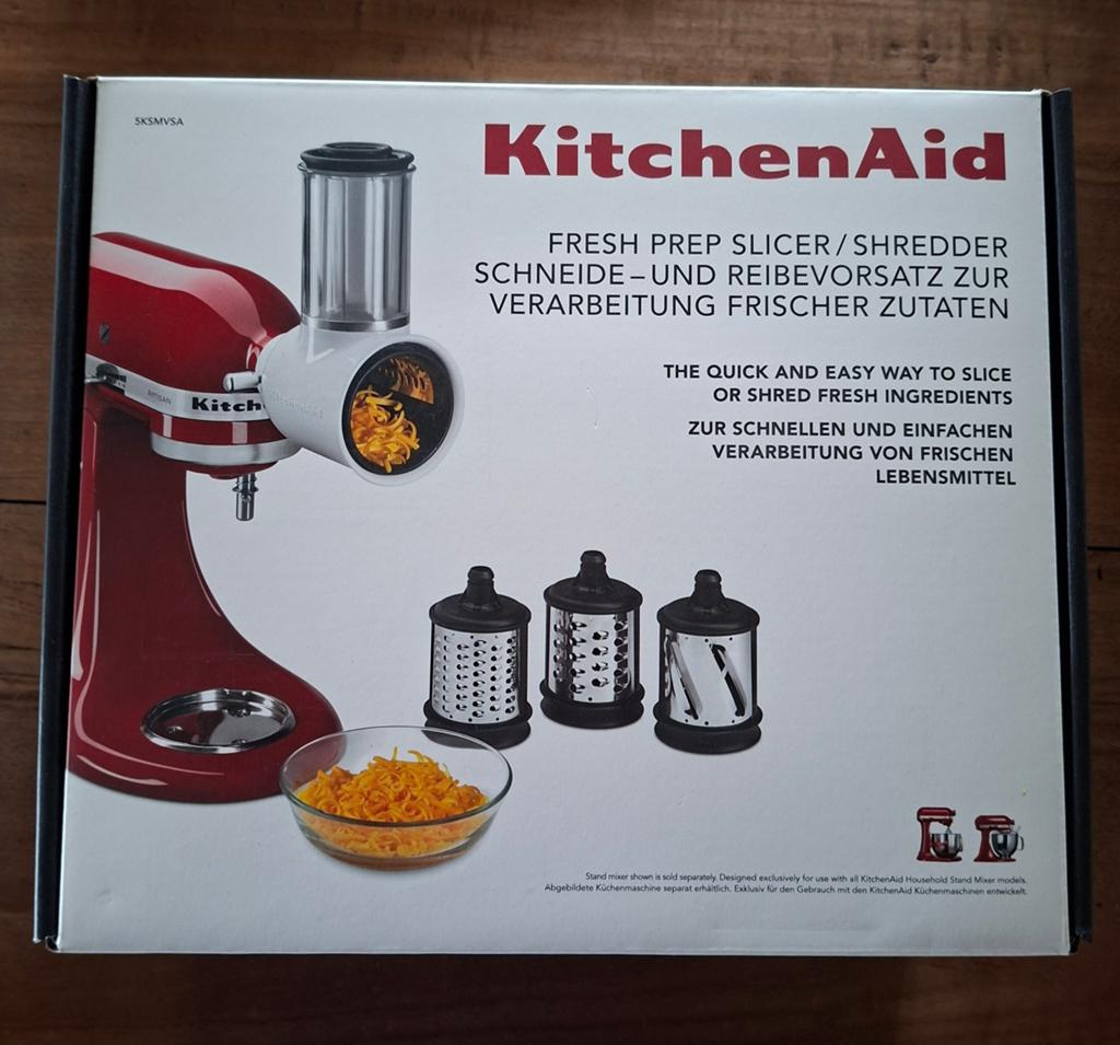 KitchenAid Fresh Prep Slicer/Shredder (5KSMVSA), Ophalen of Verzenden, Nieuw