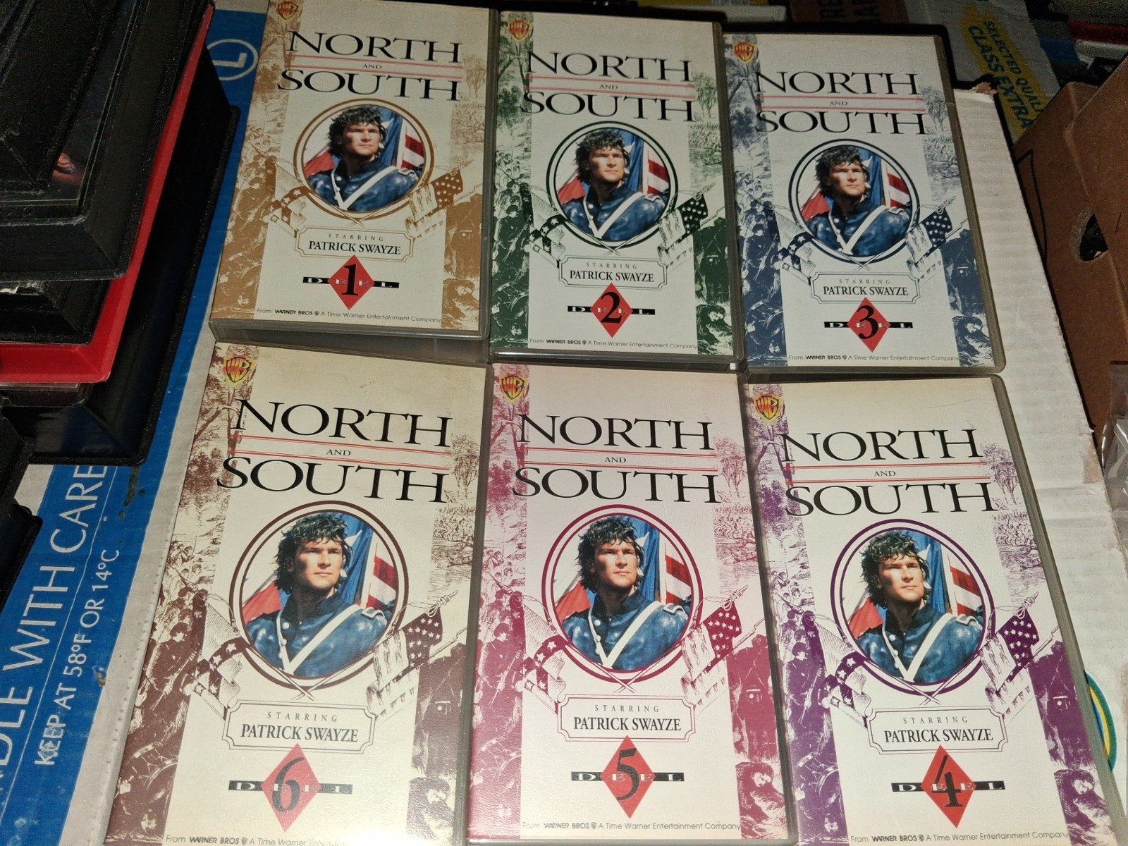 Vhs  - North And South, Alle leeftijden, Ophalen of Verzenden, Gebruikt