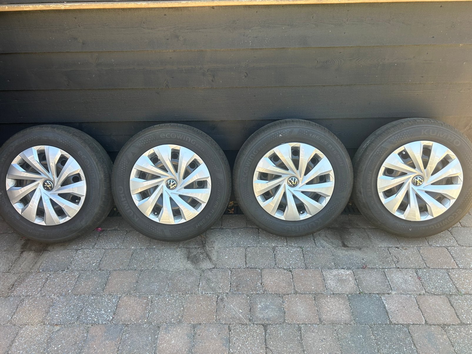 Vw polo 185/65/15 steek 5x100, Ophalen