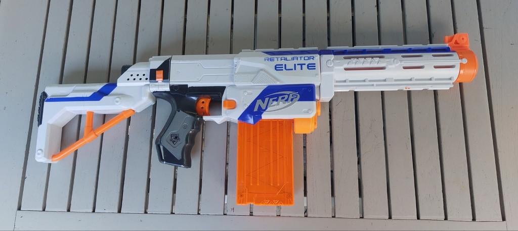 Nerf Retaliator Elite Blaster, Ophalen, Zo goed als nieuw