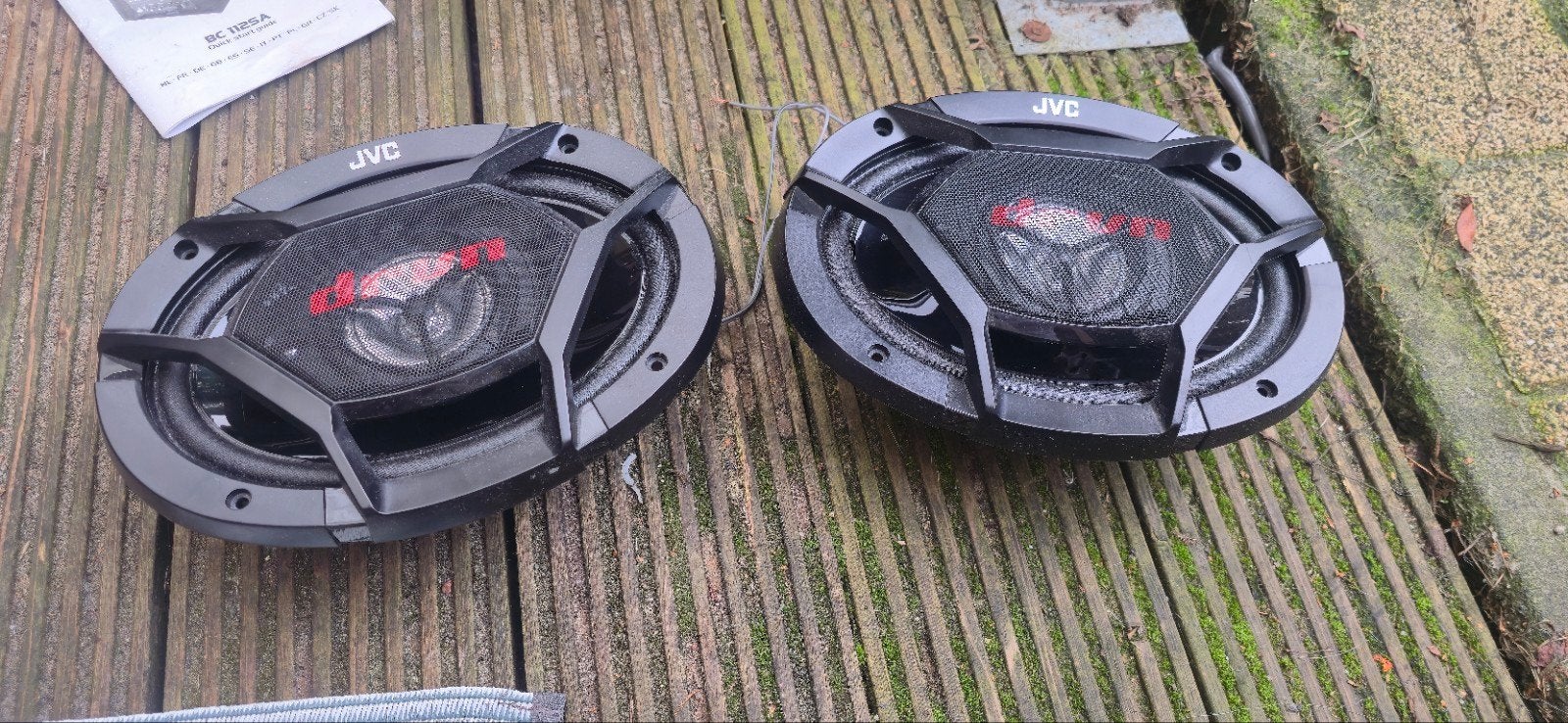 JVC Auto speakers 3-weg (ONGEBRUIKT)