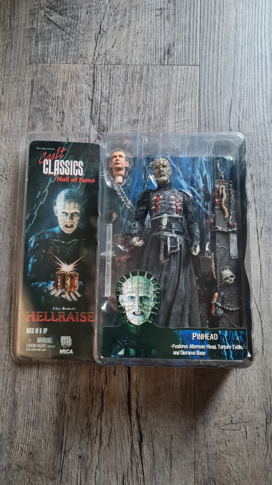 NECA Cult Classics Hall of Fame Clive Hellraiser Pinhead, Verzenden, Nieuw