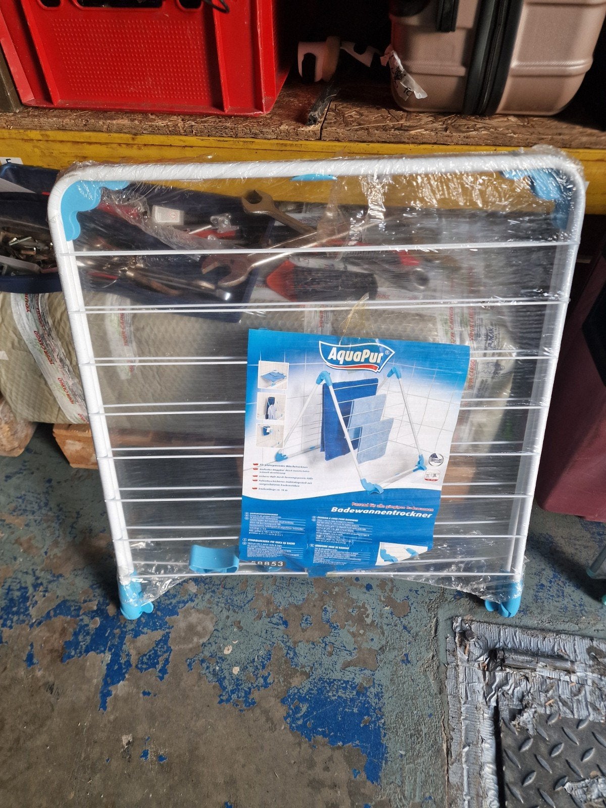 Nieuwe Aquapur droogrek / wasrek - Badewannentrockner, Minder dan 85 cm, Nieuw, Ophalen of Verzenden, Minder dan 4 kg