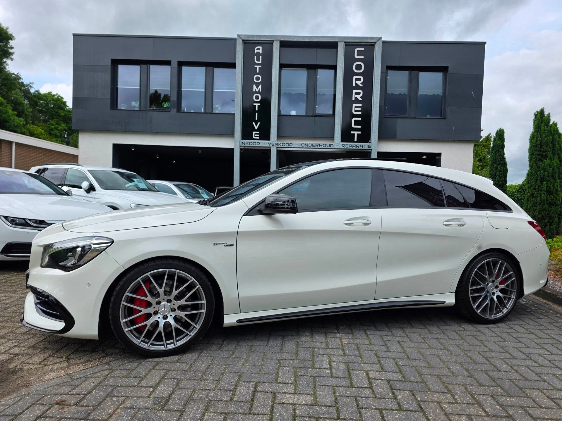 Mercedes-Benz CLA-klasse Shooting Brake AMG 45 Vol optie, Auto's, Automaat, CLA, Gebruikt, 4 cilinders