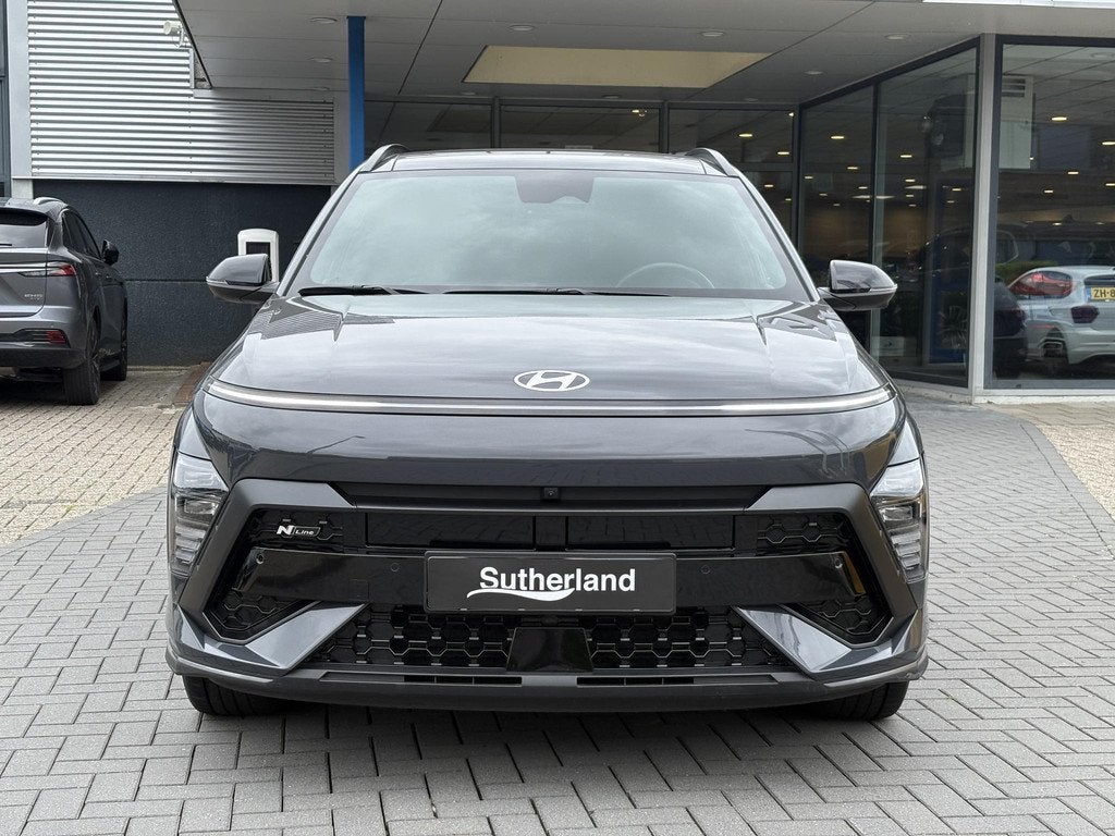 Hyundai Kona 1.6 GDI HEV N Line | 360 graden camera | Stoelv, Auto's, Hyundai, Gebruikt, 2 kWh, Hybride Elektrisch/Benzine, SUV of Terreinwagen