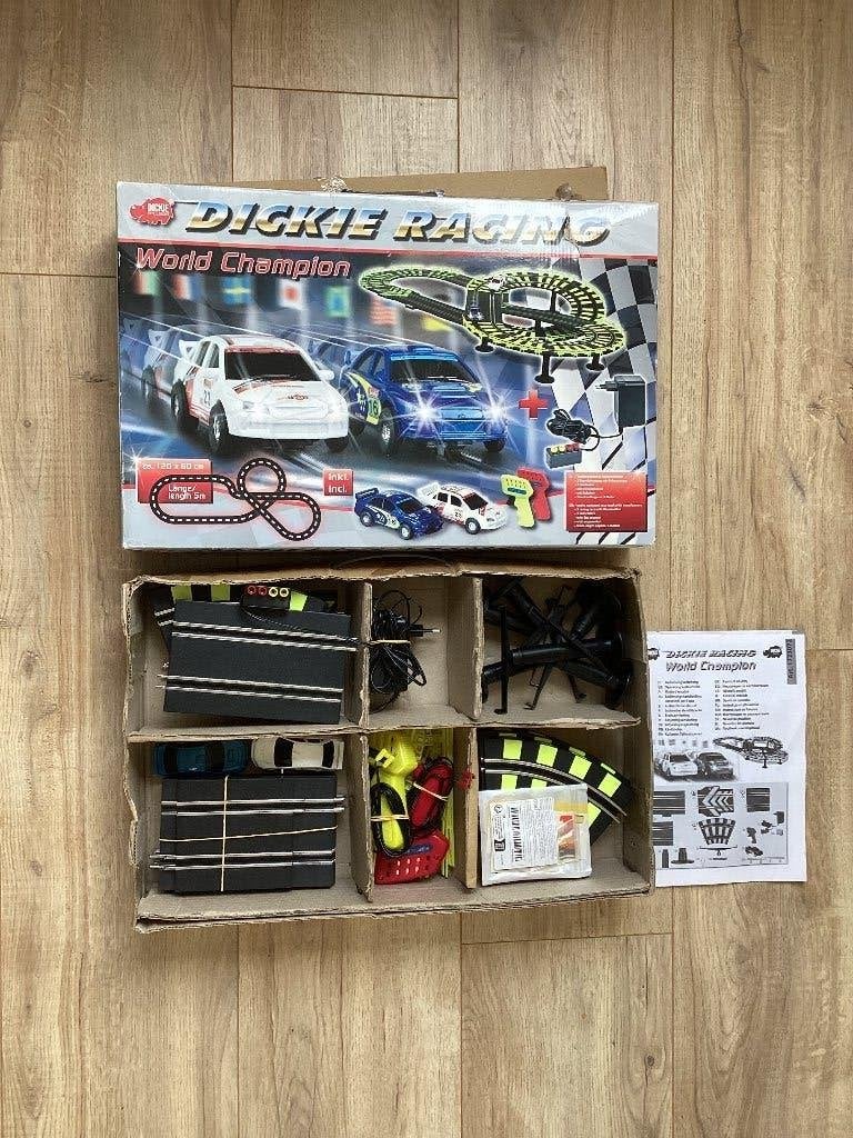 Dickie Racing World racebaan, Ophalen of Verzenden, Zo goed als nieuw, Elektrisch, Overige merken