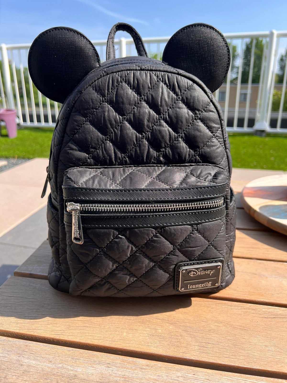 Disney Loungefly Mickey mouse puffer, Verzenden, Mickey Mouse, Zo goed als nieuw