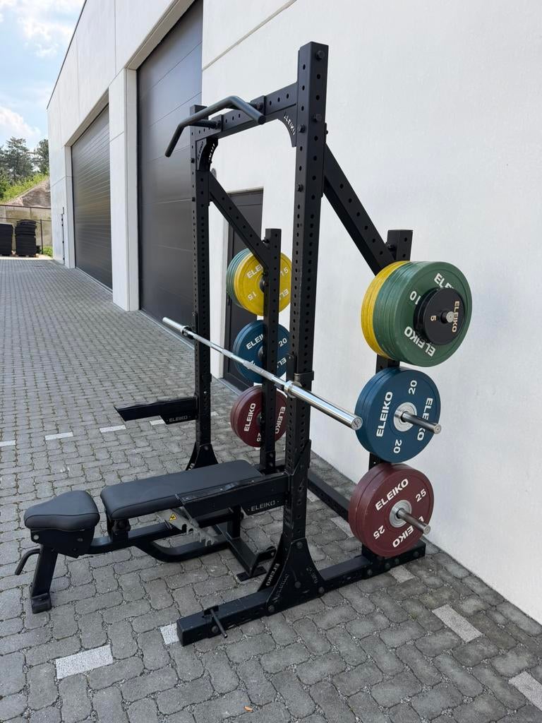 Eleiko universele rack compleet met alles!!!, Ophalen, Zo goed als nieuw, Overige typen