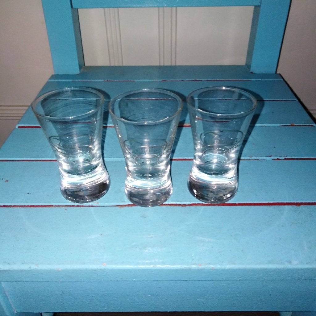 Zuidam genever mini glaasjes 3 stuks, Verzamelen, Ophalen, Zo goed als nieuw, Overige typen