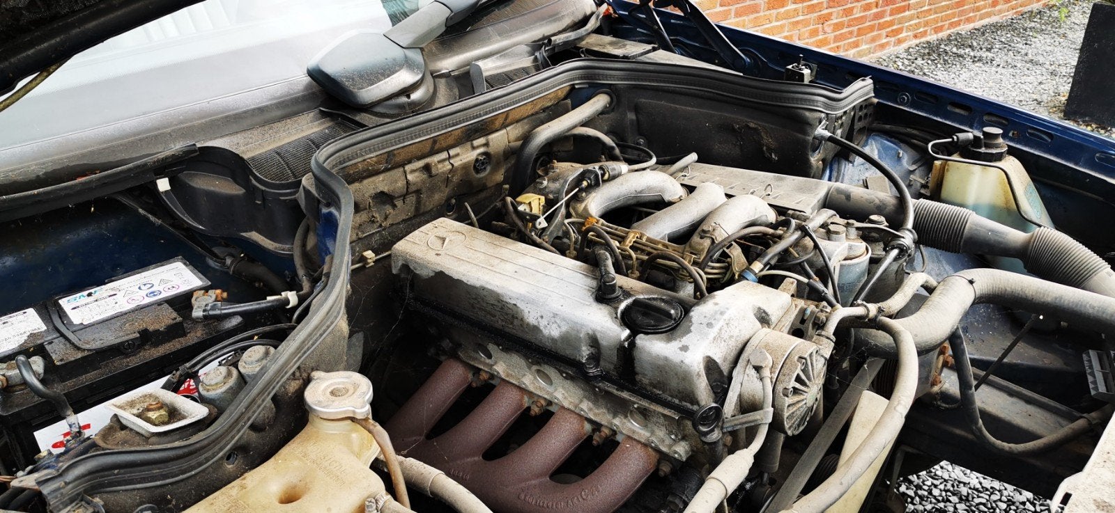 Motorblok Mercedes W124 200D met 5-bak, Auto-onderdelen, Ophalen, Gebruikt, Mercedes-Benz