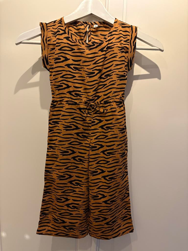 Jumpsuit tijgerprint maat 92, Ophalen of Verzenden, Zo goed als nieuw, Meisje, Overige typen