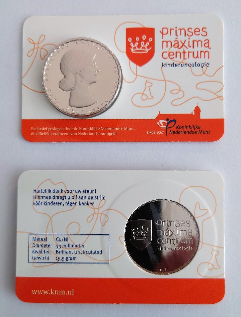 Prinses Máxima Centrum 2018 in Coincard, Verzenden, Overige materialen, Nederland