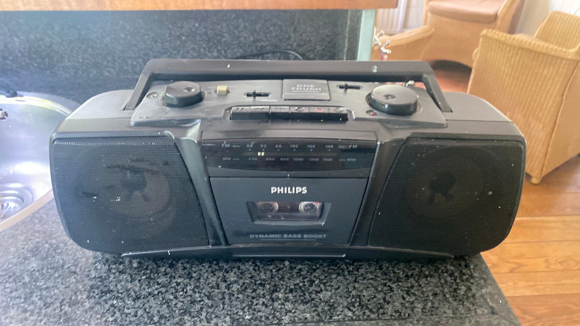 Philips Radio/ cassette , vintage, Ophalen, Philips