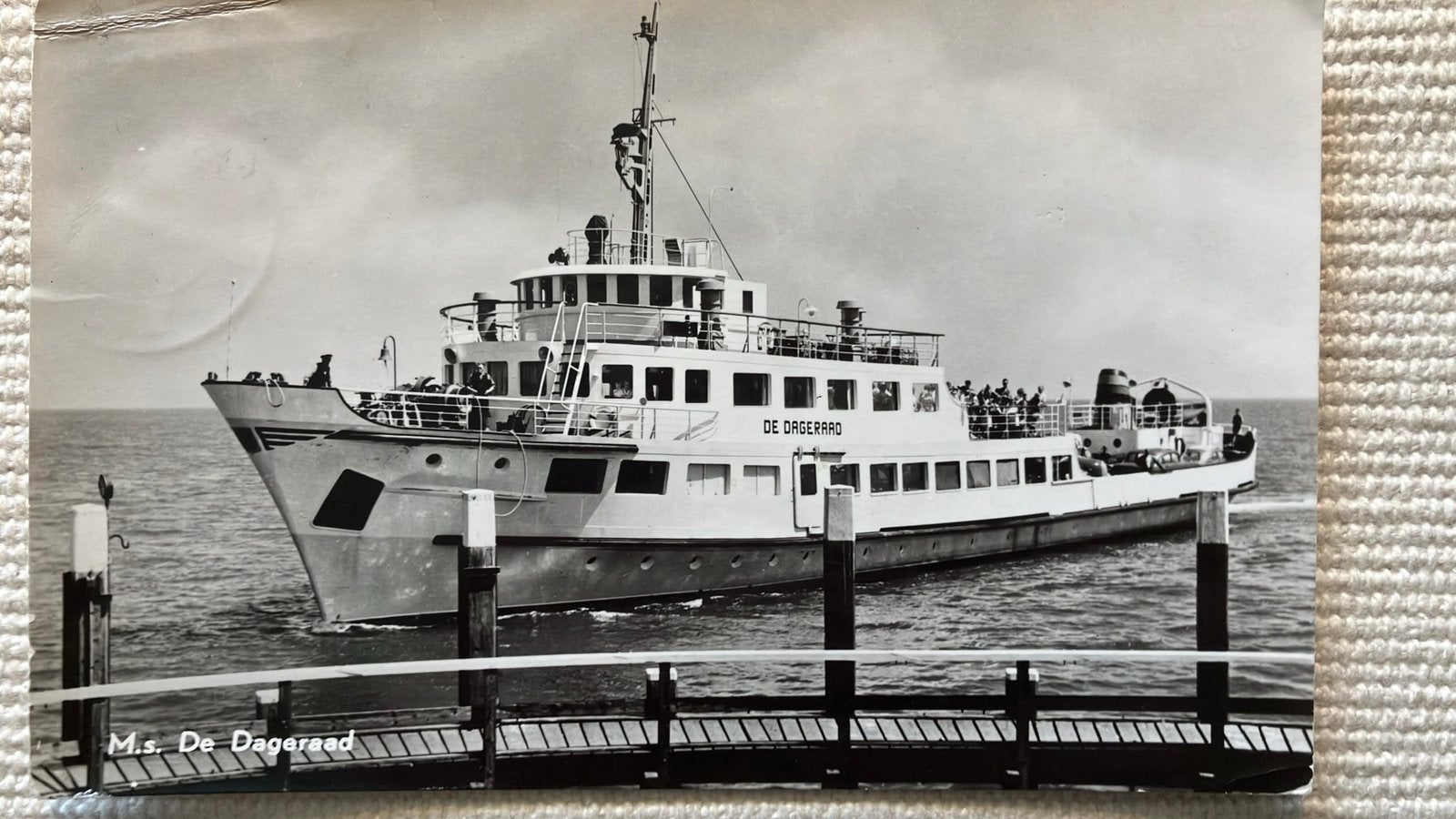Texel  Oudeschild veerboot De Dageraad, Ophalen of Verzenden, 1940 tot 1960, Waddeneilanden