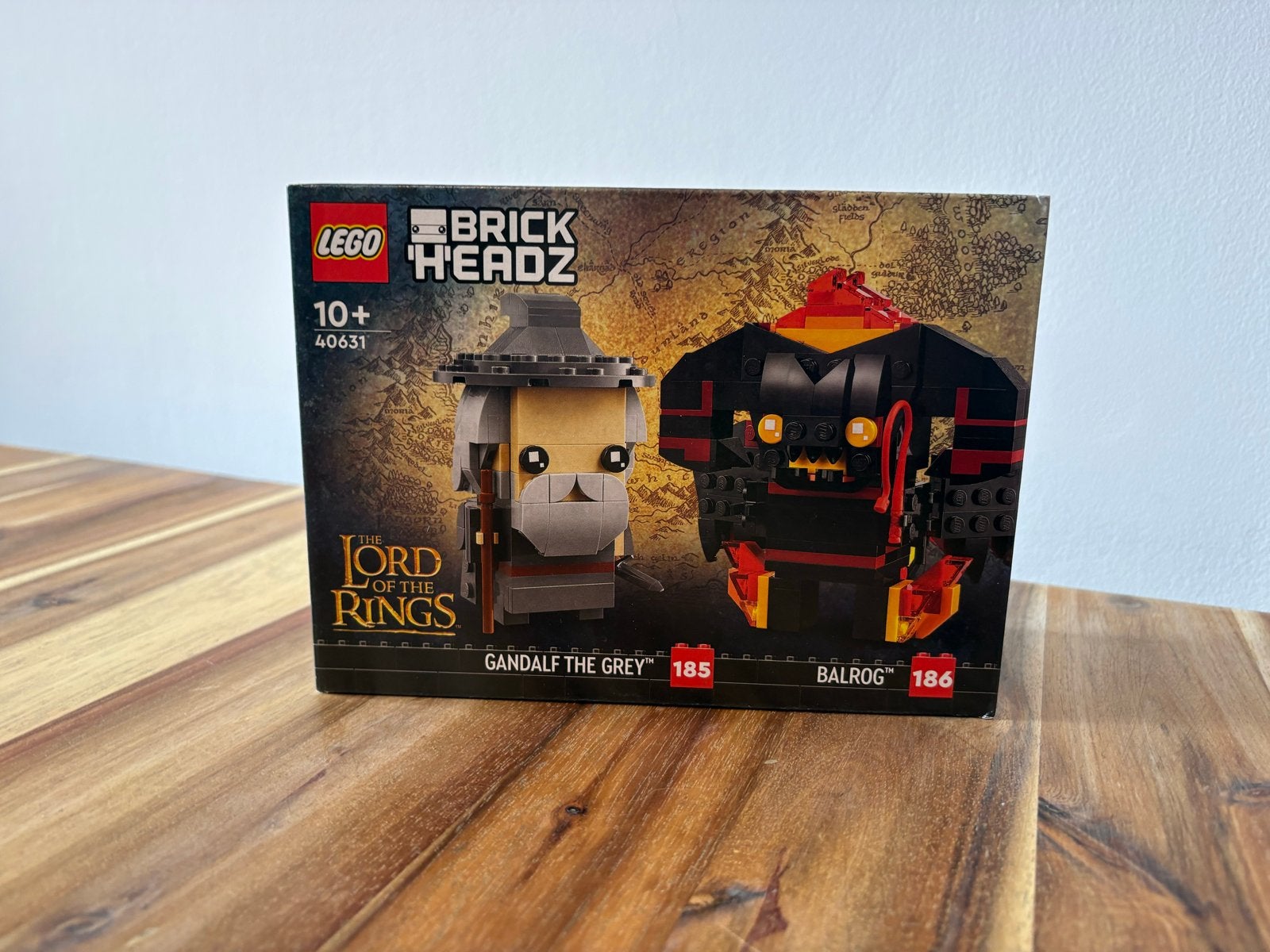 LEGO BrickHeadz Lord of the Rings Gandalf & Balrog 40631, Ophalen of Verzenden, Nieuw