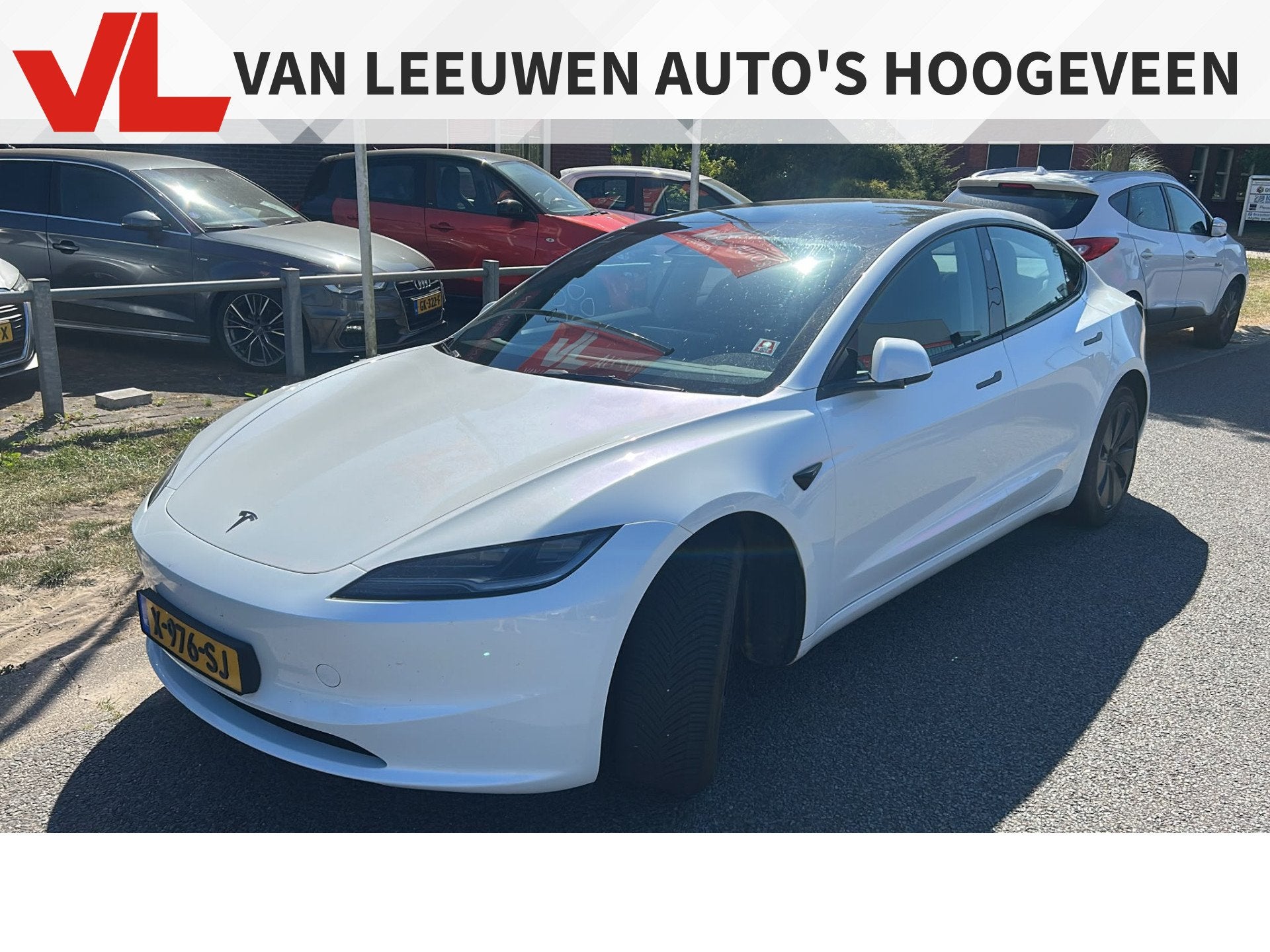 Foto 2 van Tesla Model 3 RWD 60 kWh | VERWACHT | Leder | Trekhaak
