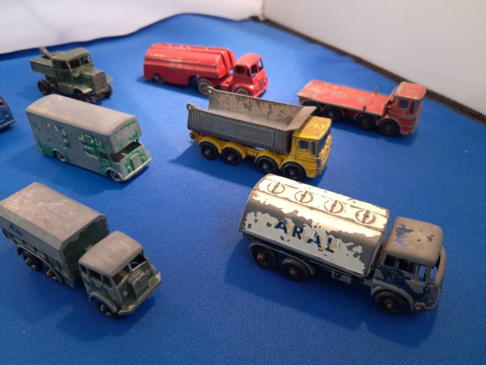 diverse Lesney auto's/vrachtauto's, Ophalen of Verzenden, Gebruikt, Auto, Overige merken