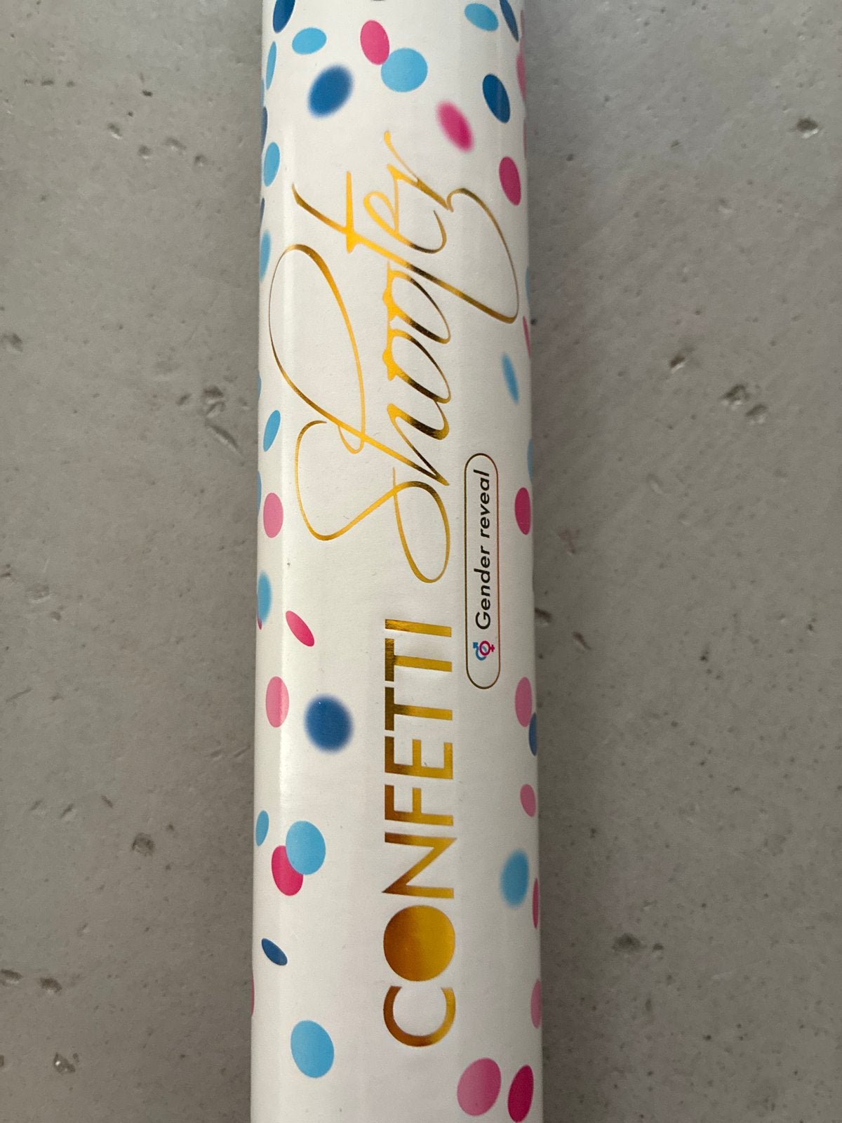 Gender Reveal Confetti Shooter Meisje - Nieuw, Ophalen of Verzenden, Nieuw, Feestartikel, Geboorte of Huwelijk