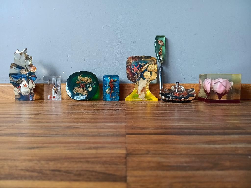 Verzameling vintage hars objecten, Ophalen of Verzenden, Huis en Inrichting