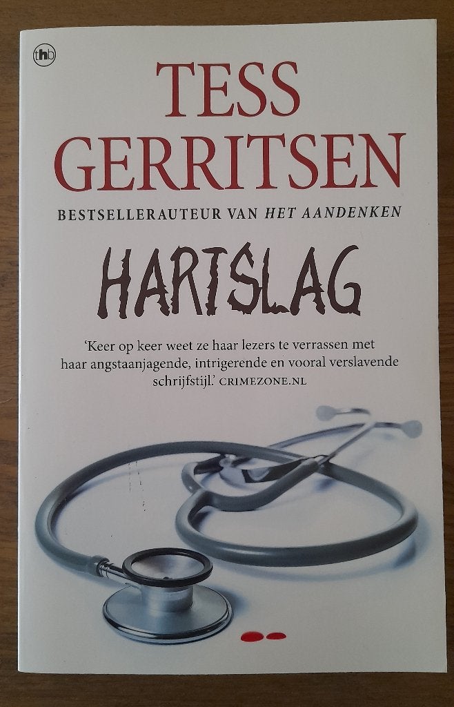 Tess Gerritsen - Hartslag, Ophalen of Verzenden, Gelezen, Tess Gerritsen, Amerika