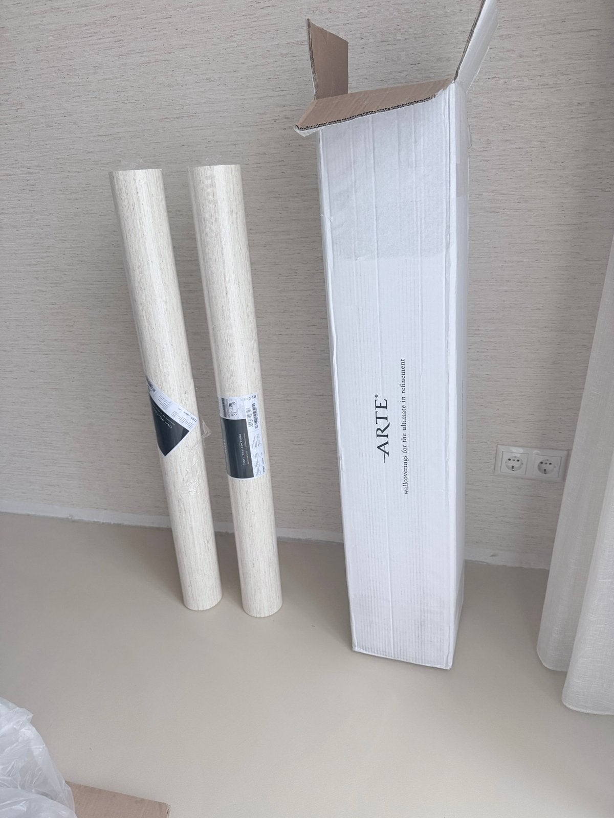 2 Rollen Arte Pampas Motas Behang - Mushroom (73590)