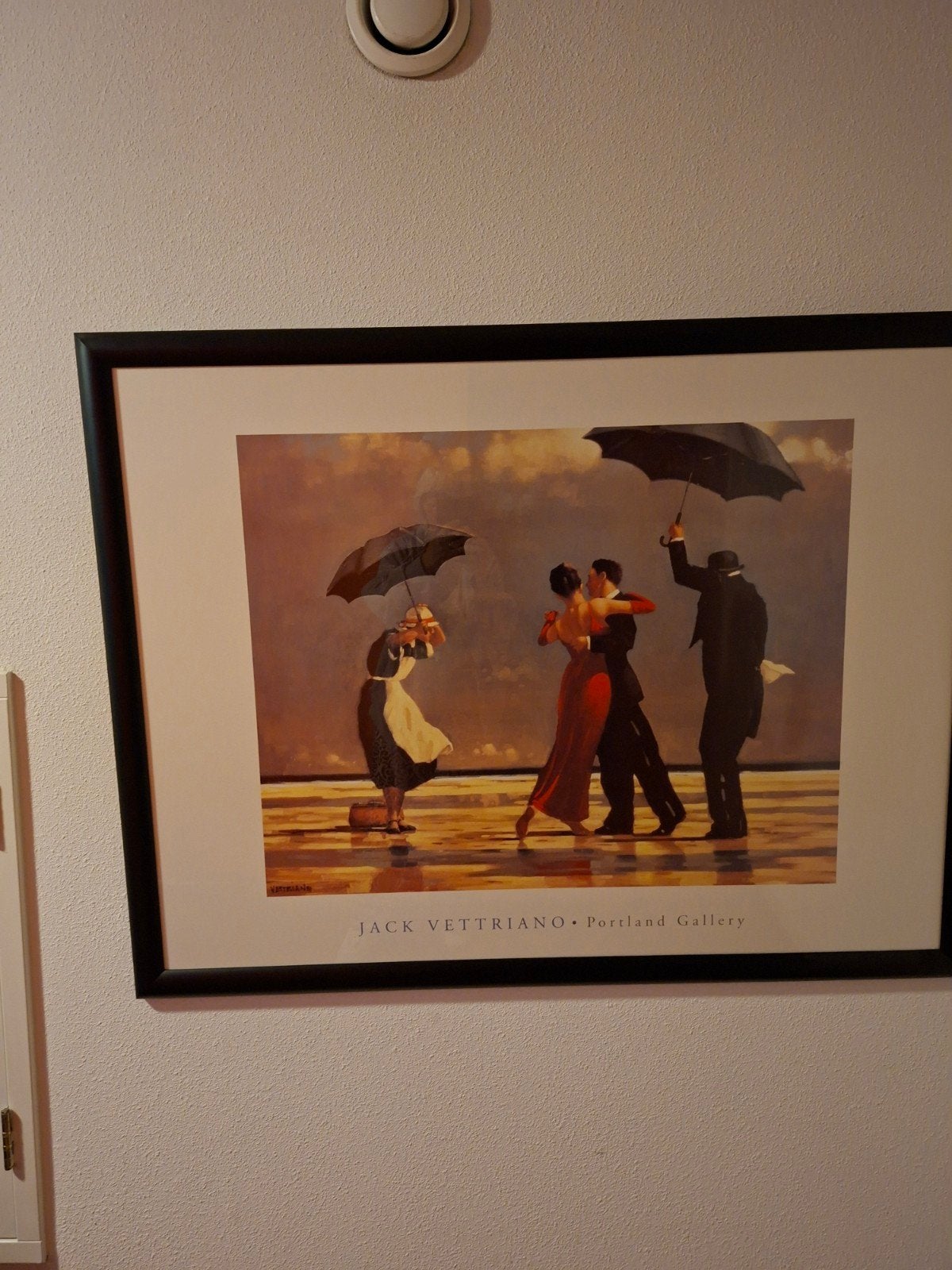 poster in mooie grote fotolijst, Ophalen