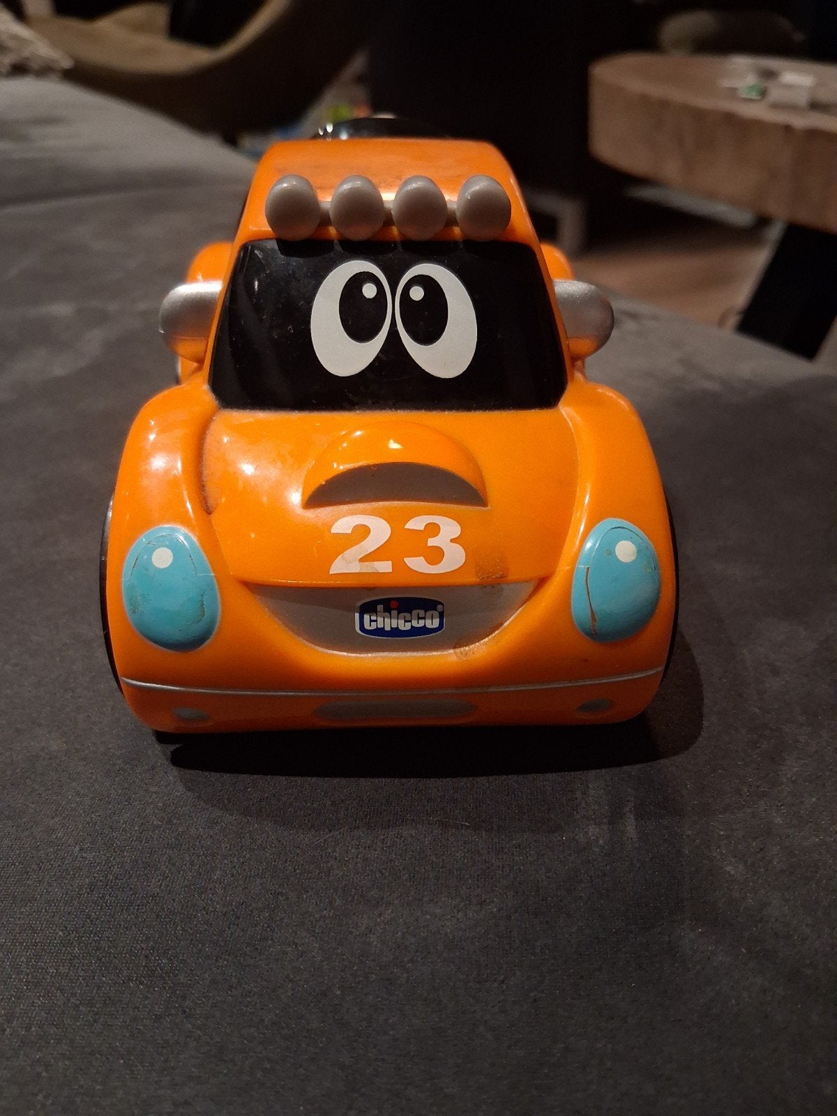Chicco Turbo Touch raceauto - Oranje, Ophalen of Verzenden, Gebruikt