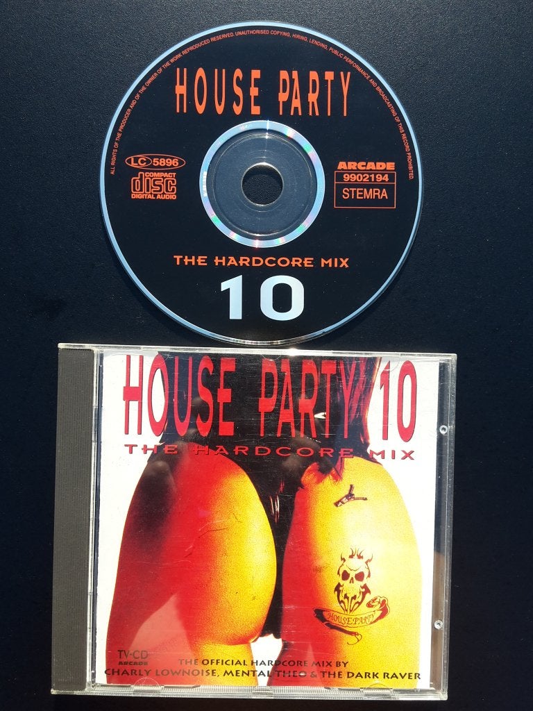 CD - House Party 10 - The Hardcore Mix - Gabber Thunderdome, Hardcore, Ophalen of Verzenden, Zo goed als nieuw, Remixalbum