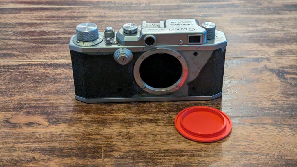 Canon S-II S2 body meetzoeker camera. Leica kloon., Ophalen, 1940 tot 1960, Fototoestel