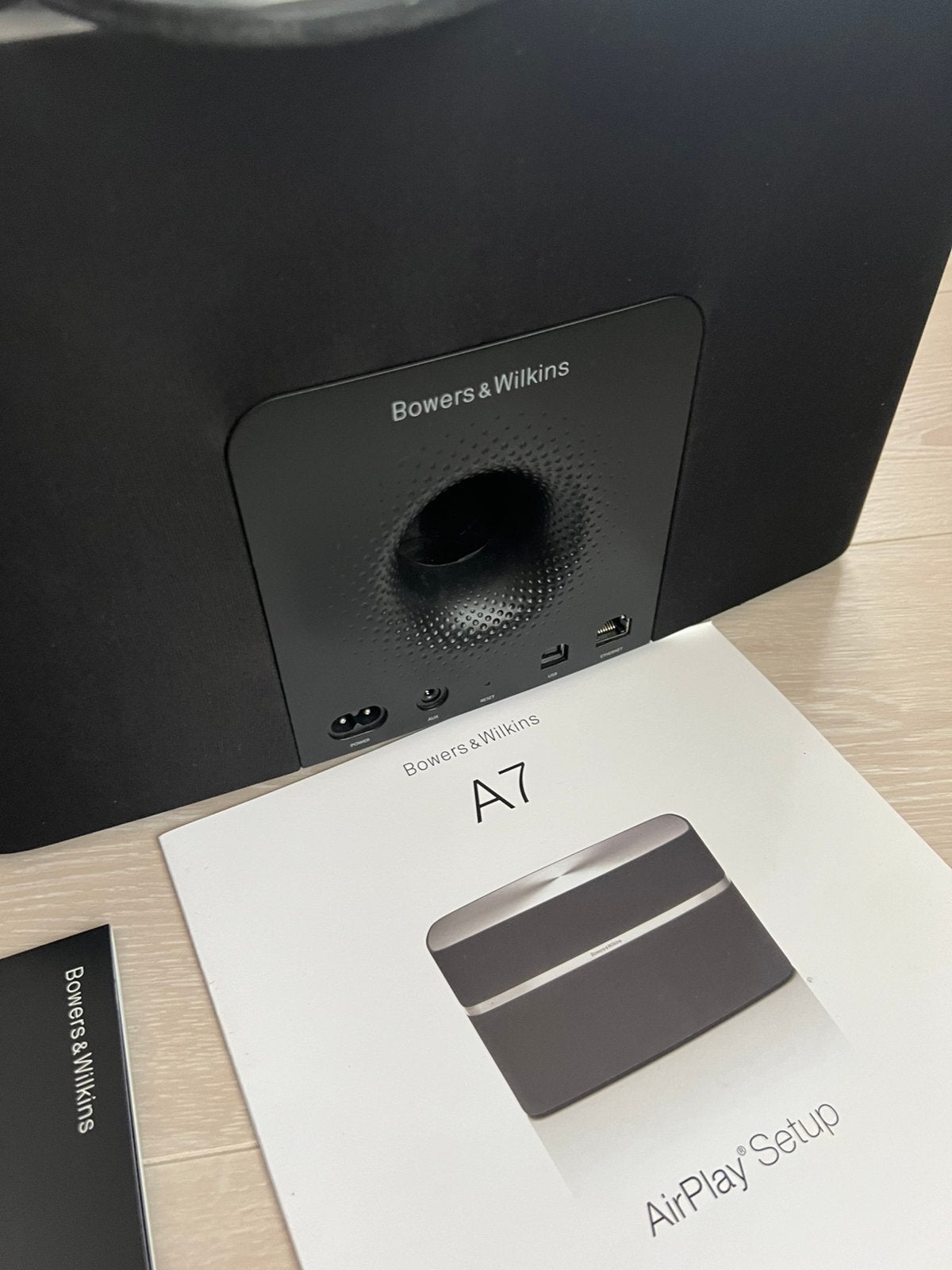 Bowers &wilkins A7 in nieuw staat, Audio, Tv en Foto, Luidsprekers, Ophalen of Verzenden, Zo goed als nieuw, Bowers & Wilkins (B&W)
