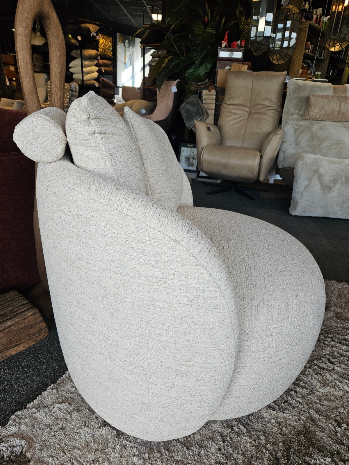 draai fauteuil BONBON passe-partout, Ophalen of Verzenden, 50 tot 75 cm