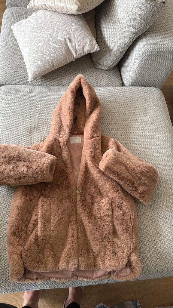 Zara Teddy Jas - Meisjes - Maat 164, Ophalen of Verzenden, Zo goed als nieuw, Meisje, Jas